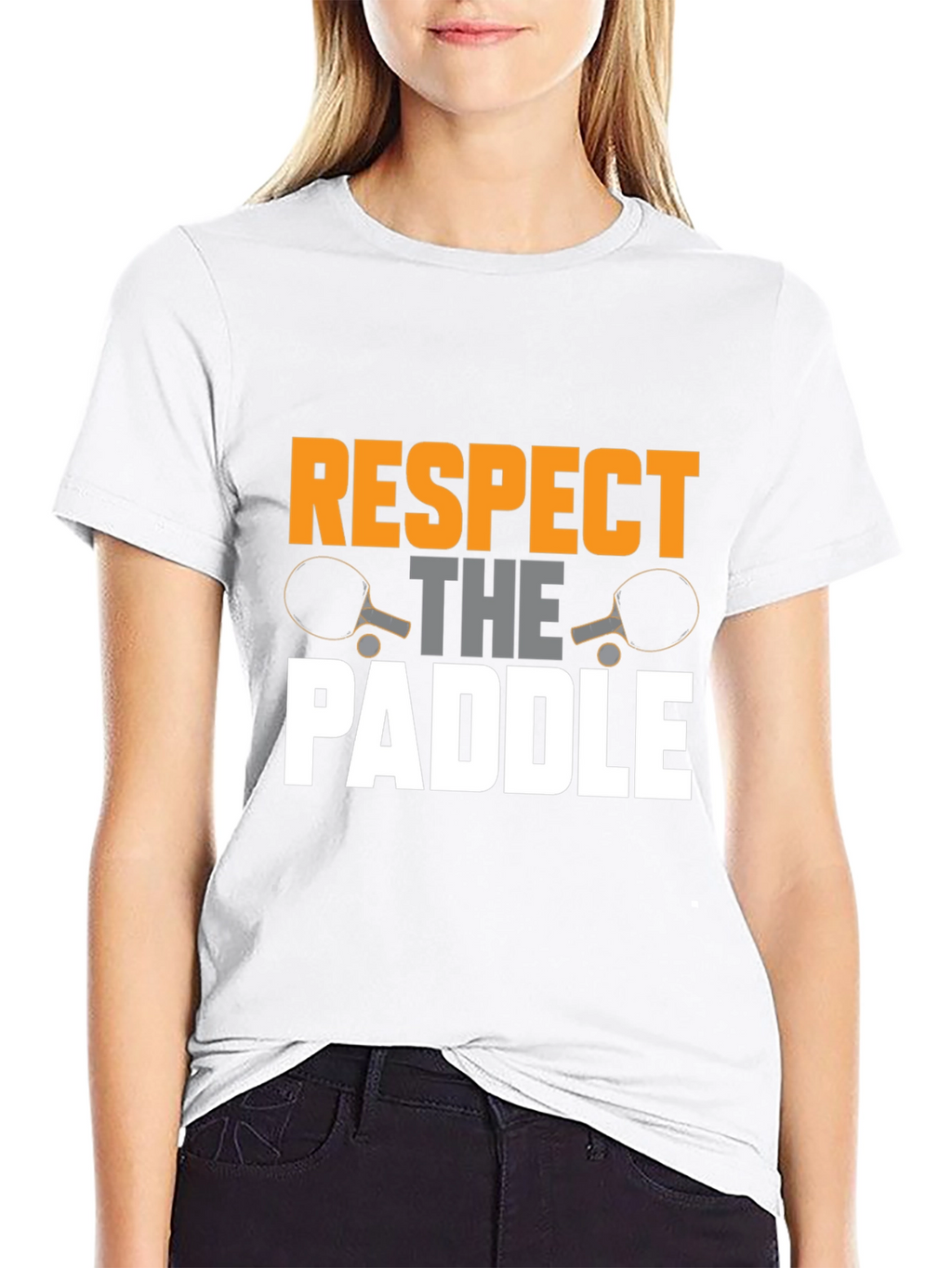 Respect The Paddle T-Shirt | Ping Pong Tee