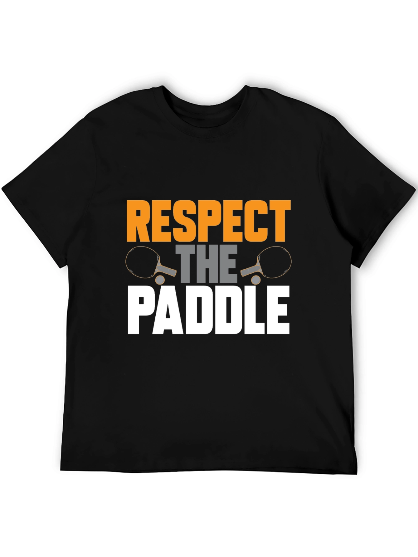 Respect The Paddle T-Shirt | Ping Pong Tee