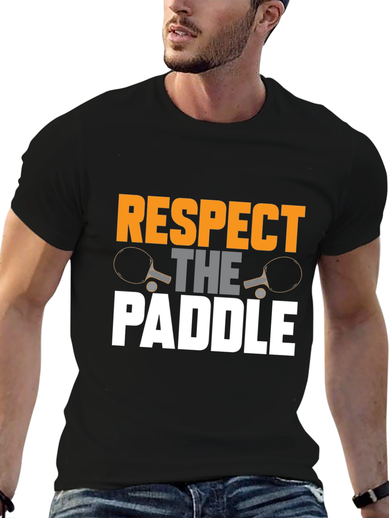 Respect The Paddle T-Shirt | Ping Pong Tee