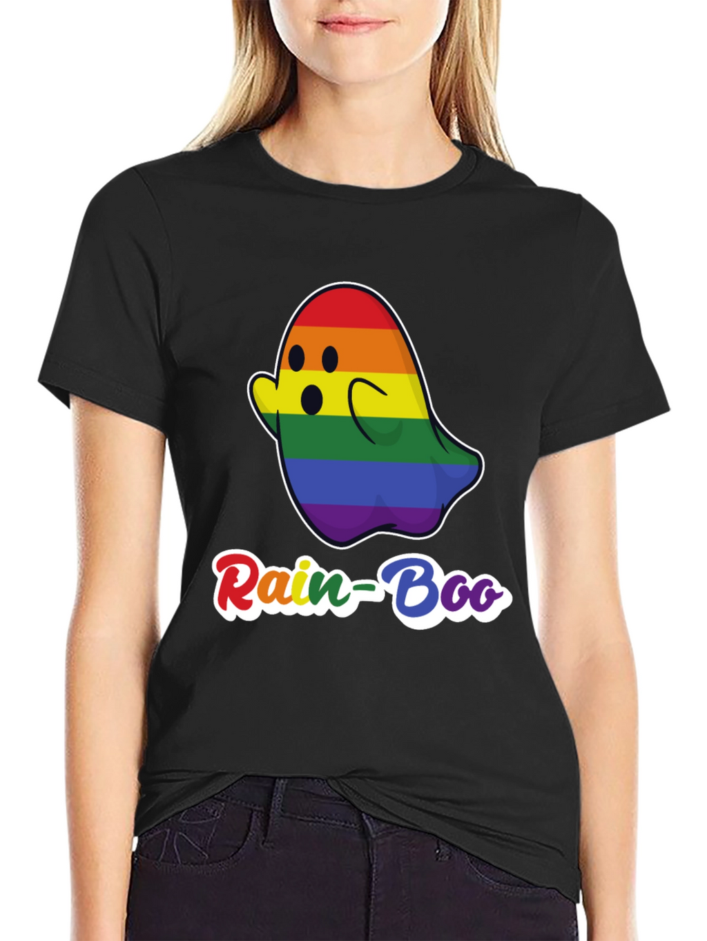 Rain-Boo Pride Ghost T-Shirt
