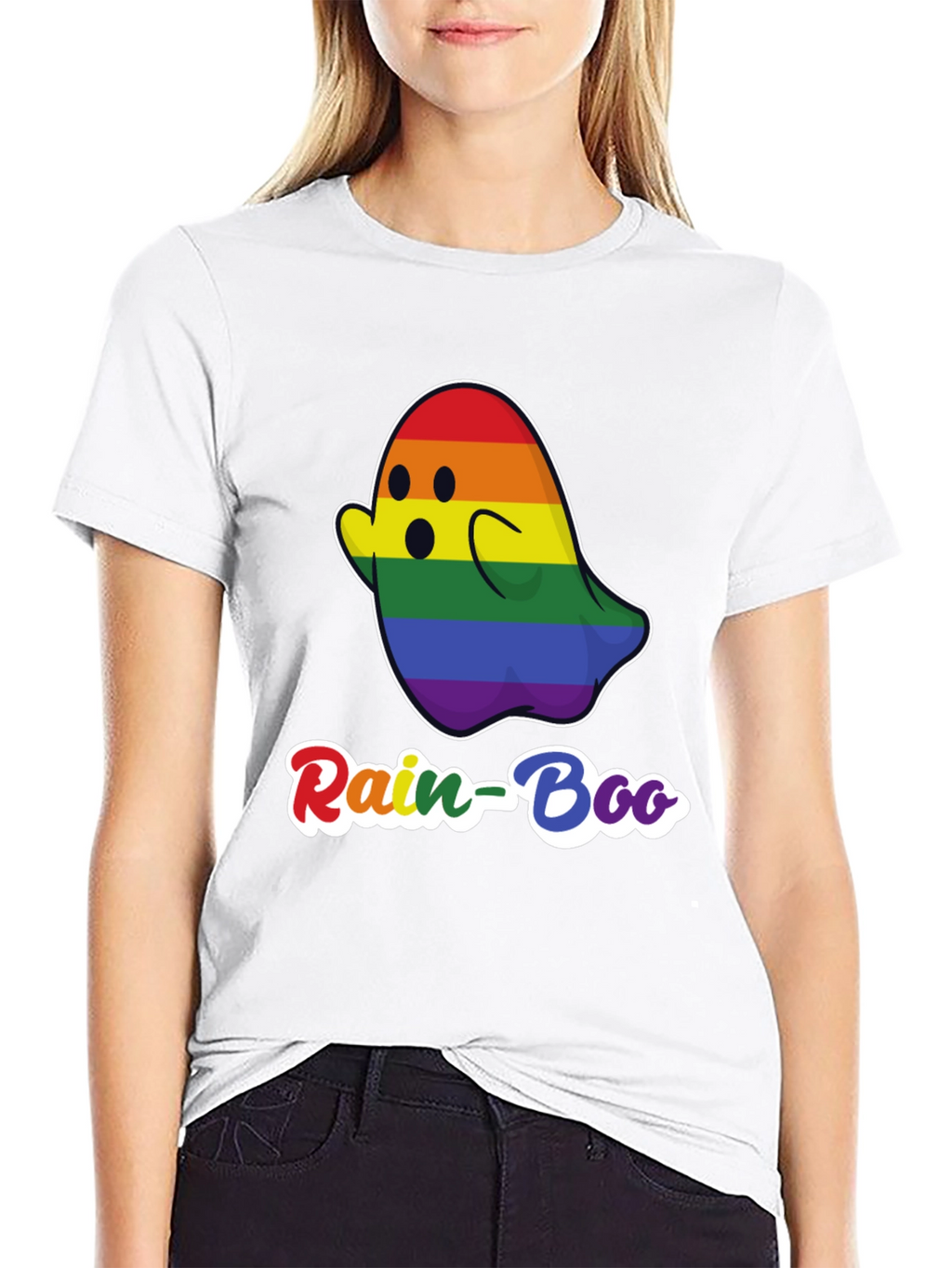 Rain-Boo Pride Ghost T-Shirt