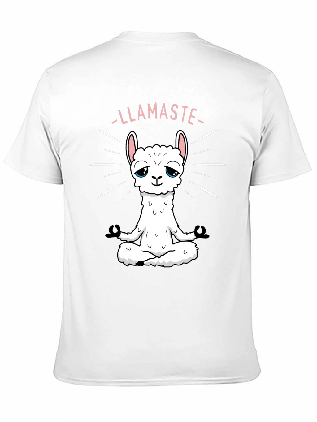 Llamaste Yoga Black T-Shirt