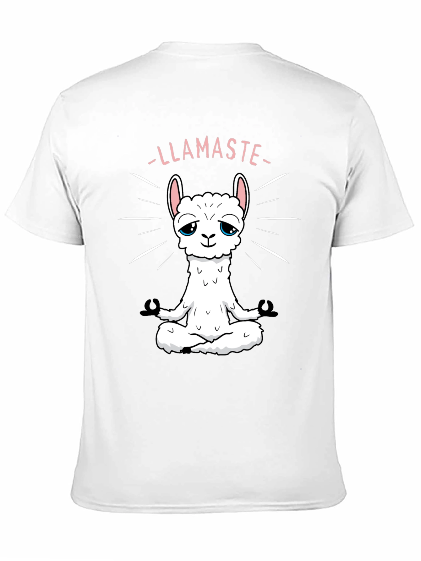 Llamaste Yoga Black T-Shirt