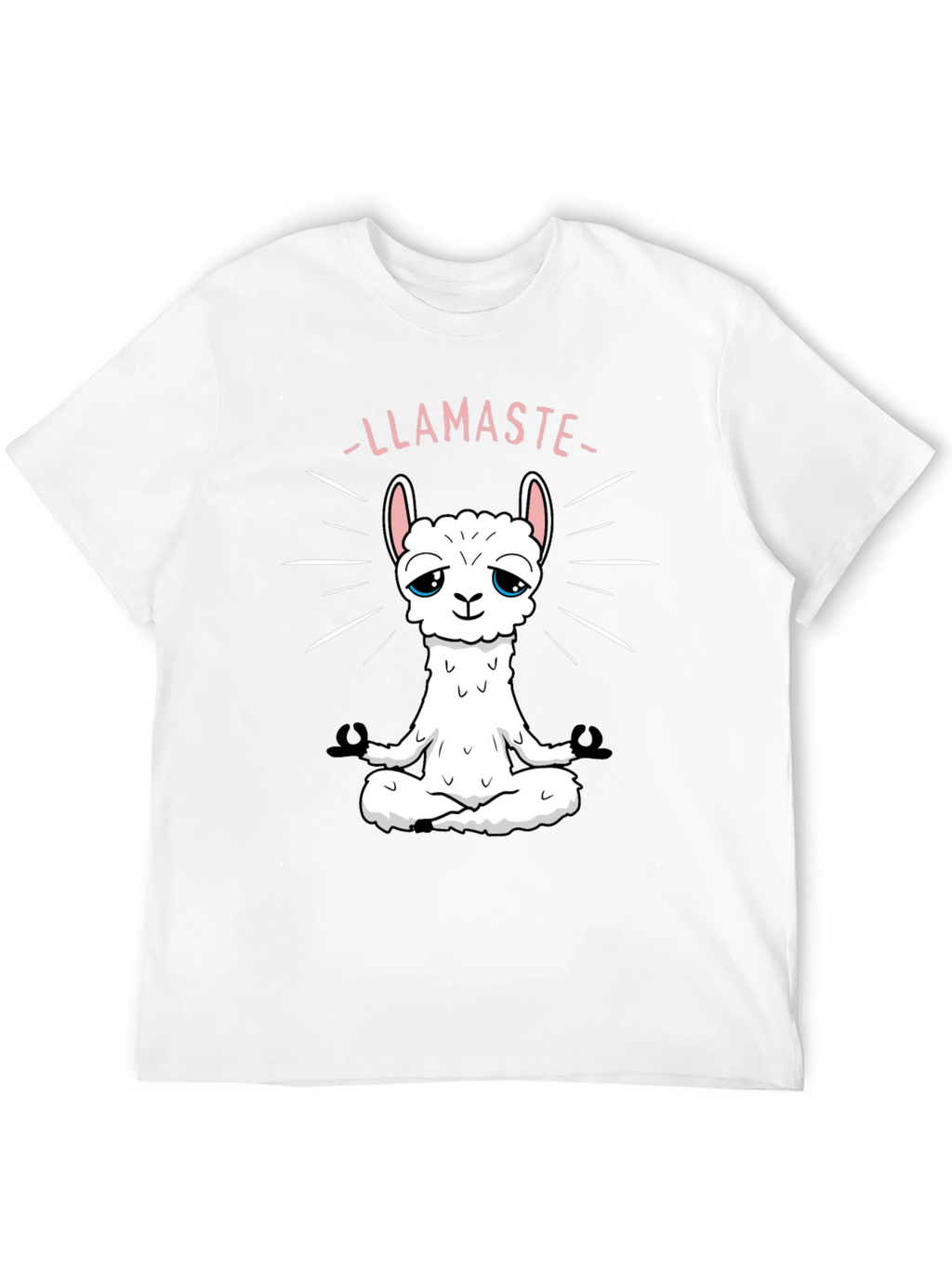 Llamaste Yoga Black T-Shirt