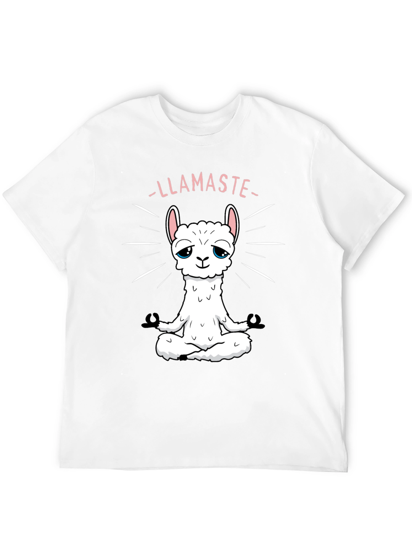 Llamaste Yoga Black T-Shirt
