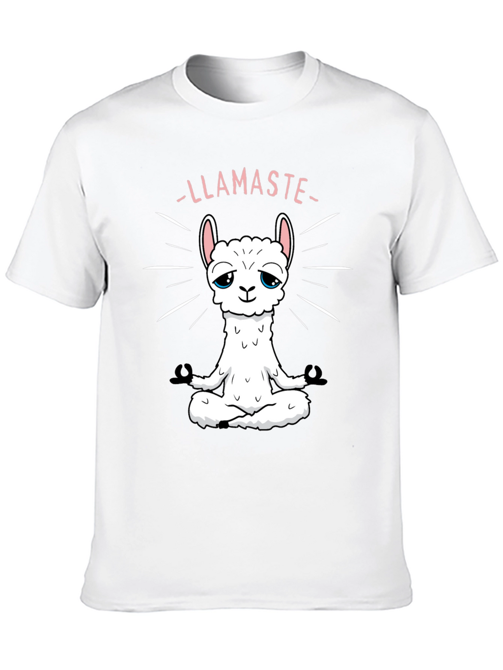 Llamaste Yoga Black T-Shirt