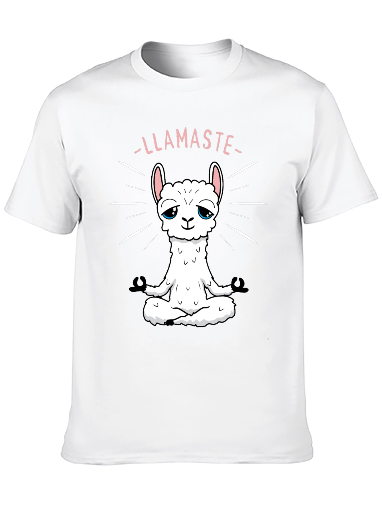 Llamaste Yoga Black T-Shirt