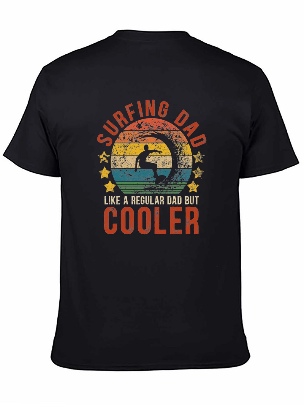 Surfing Dad T-Shirt - Cool Dad Tee