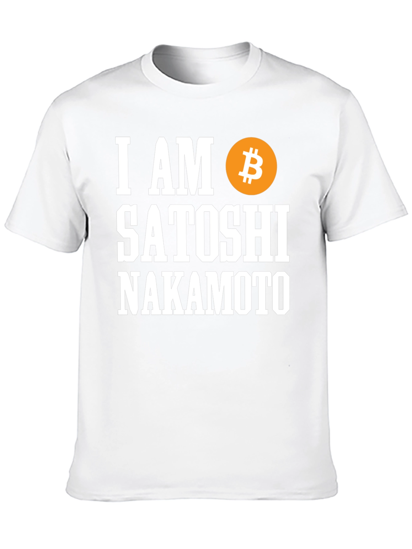 I Am Satoshi Nakamoto Bitcoin T-Shirt