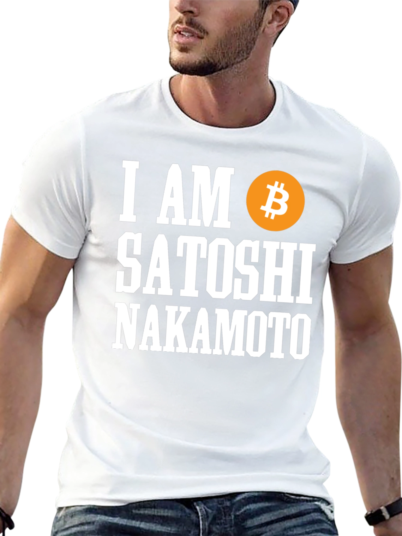 I Am Satoshi Nakamoto Bitcoin T-Shirt