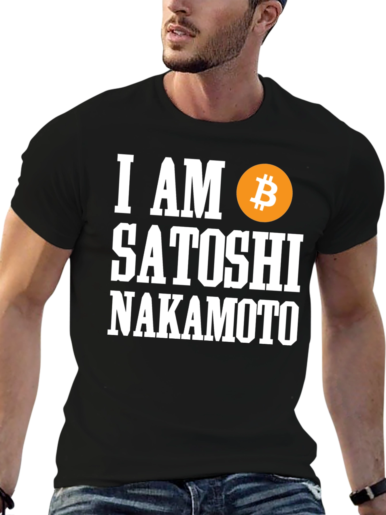 I Am Satoshi Nakamoto Bitcoin T-Shirt