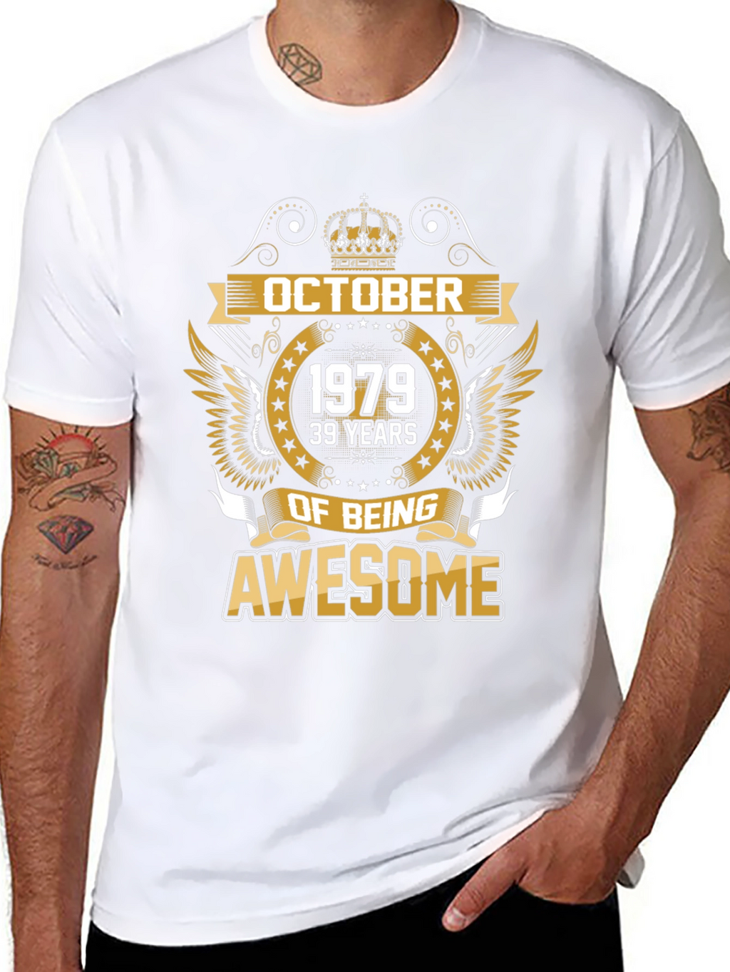 October 1979 Awesome Birthday T-Shirt