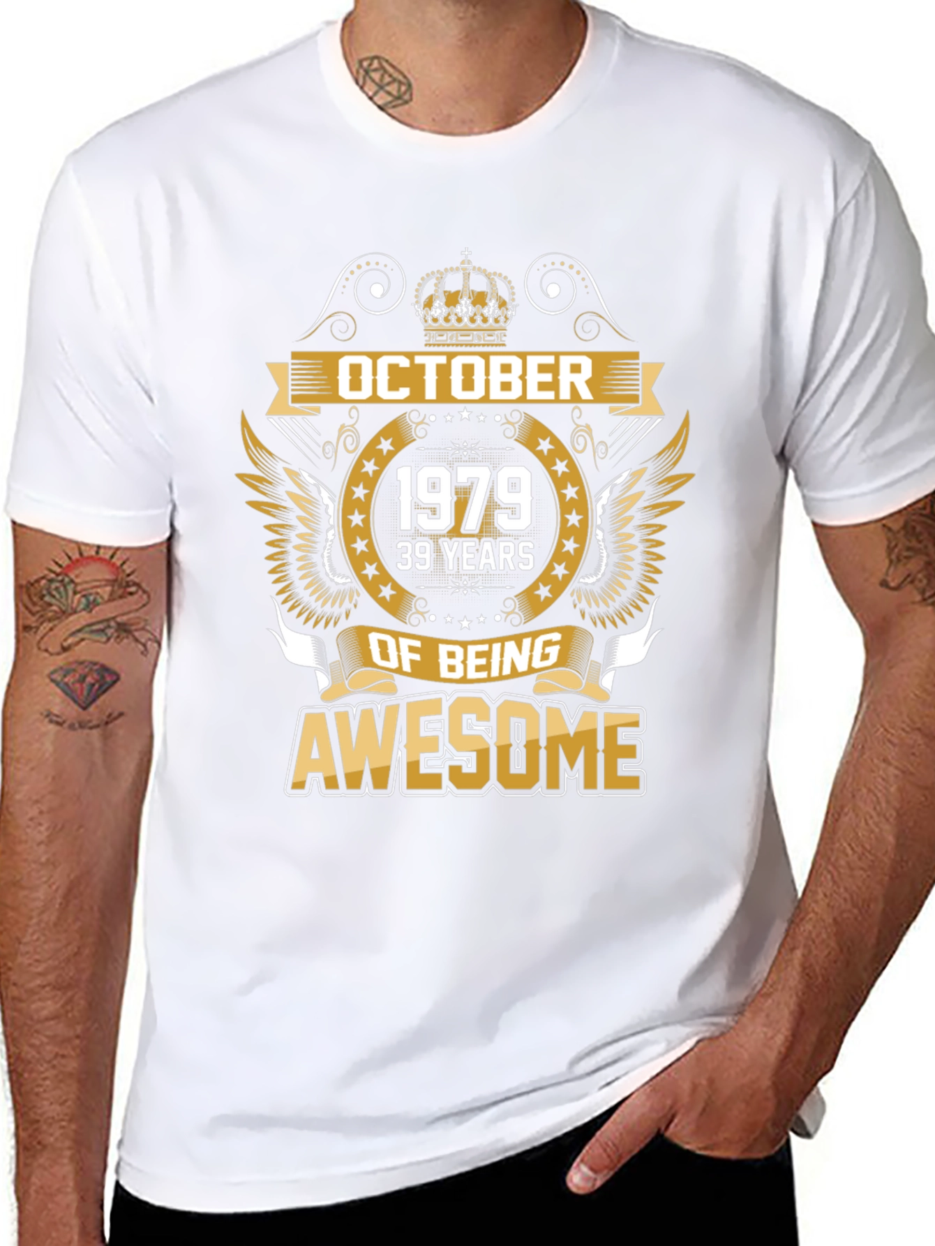 October 1979 Awesome Birthday T-Shirt