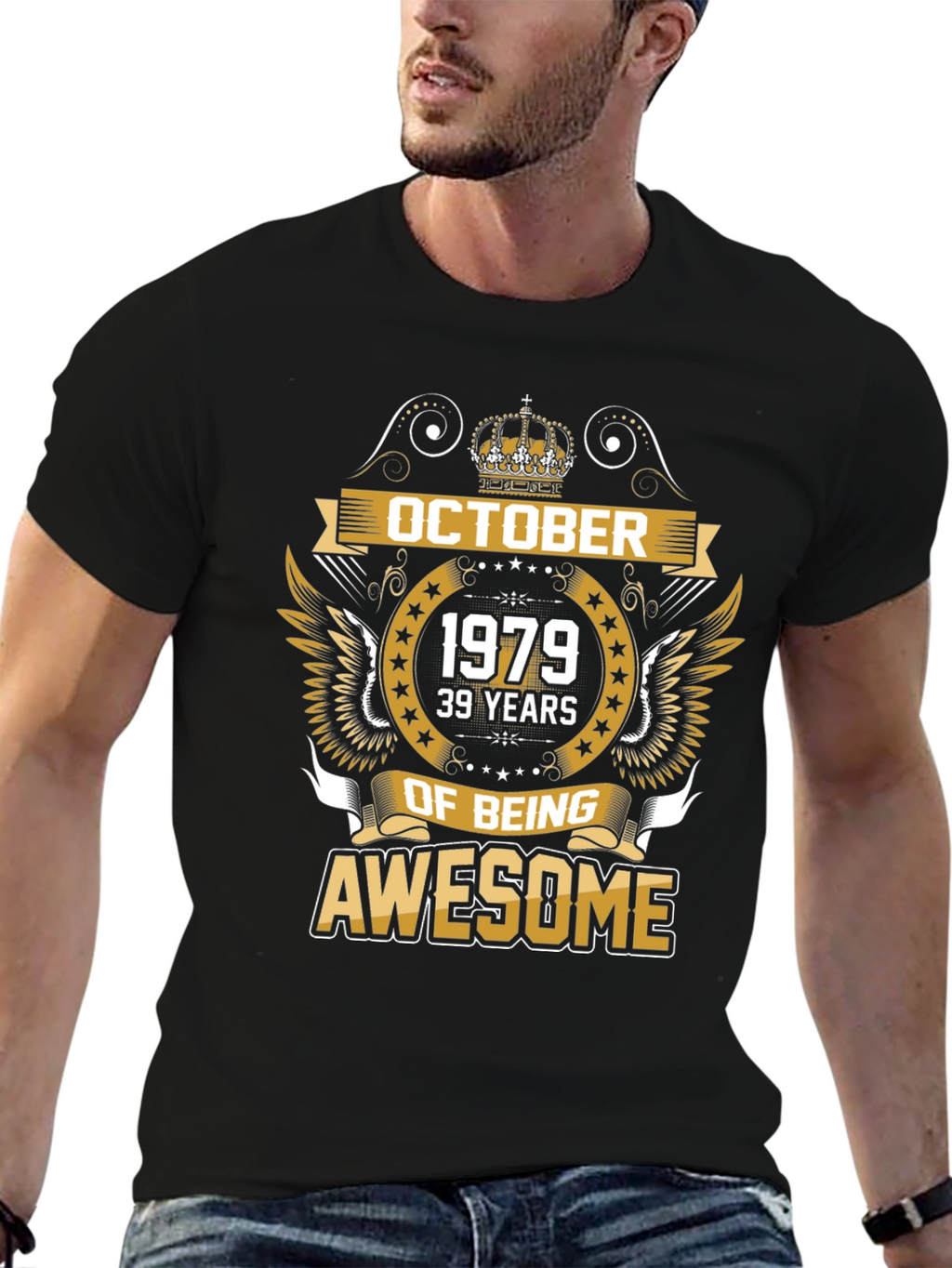 October 1979 Awesome Birthday T-Shirt