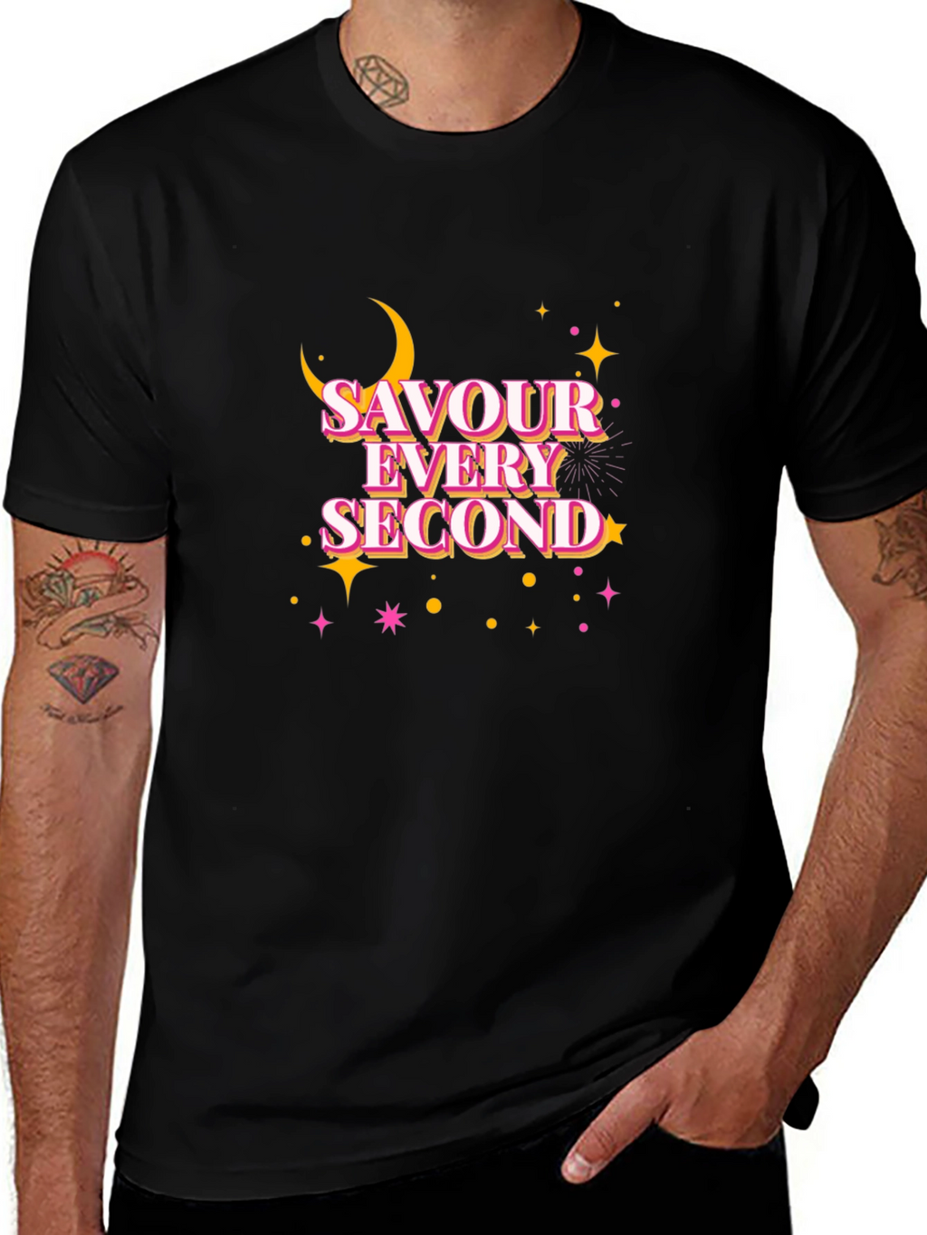 Savour Every Second Graphic Tee