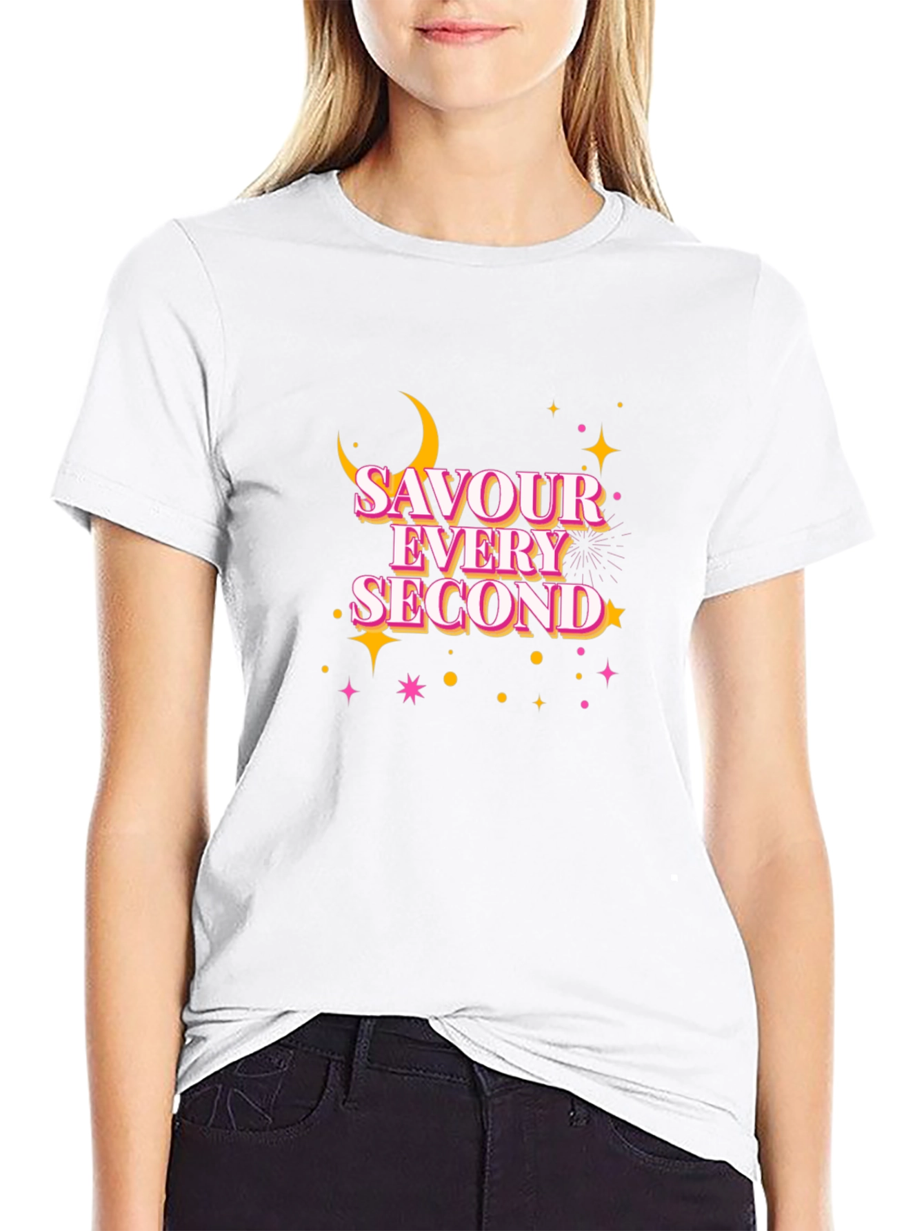 Savour Every Second Graphic Tee