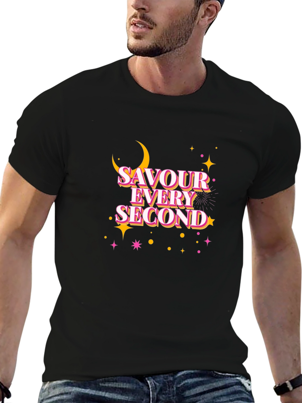 Savour Every Second Graphic Tee