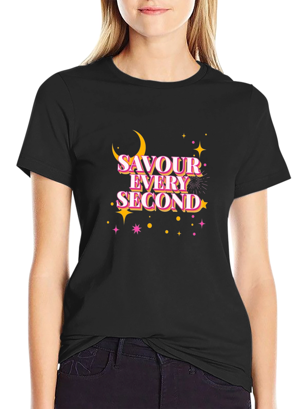 Savour Every Second Graphic Tee