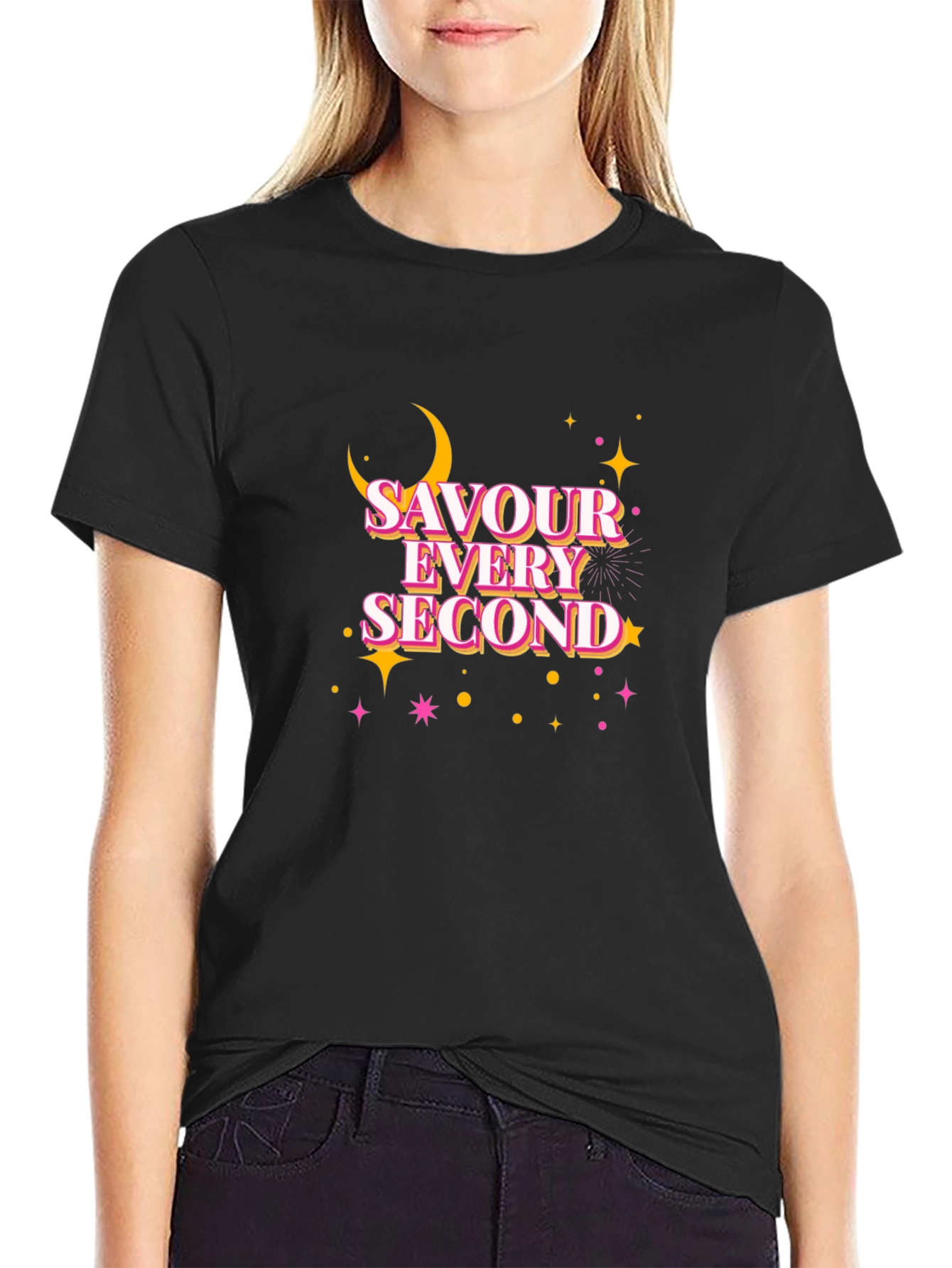 Savour Every Second Graphic Tee