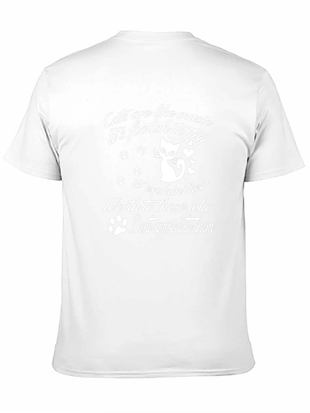 Cats are Like Music T-Shirt
