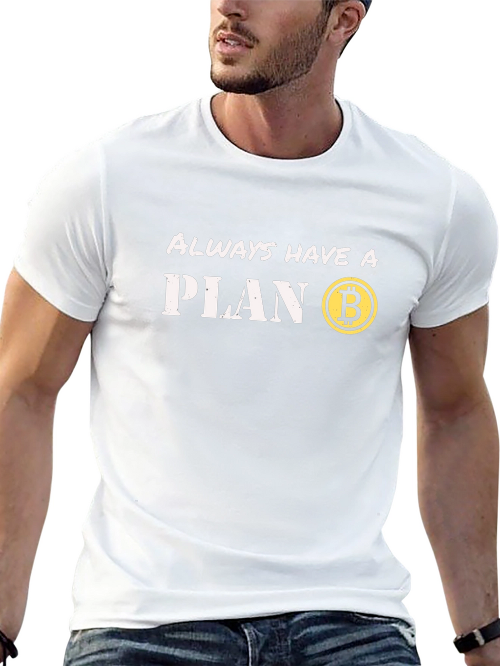Bitcoin Plan Black T-Shirt