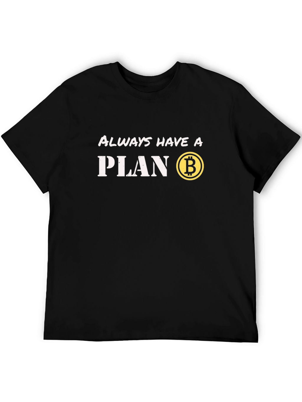 Bitcoin Plan Black T-Shirt