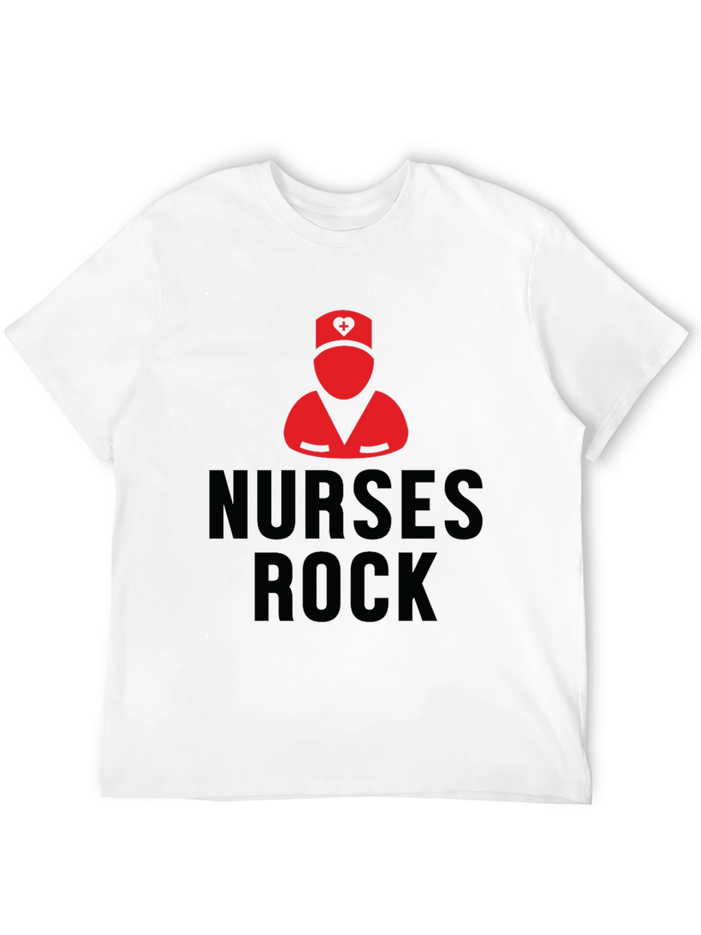 Nurses Rock Black T-Shirt | Nurse Pride Apparel