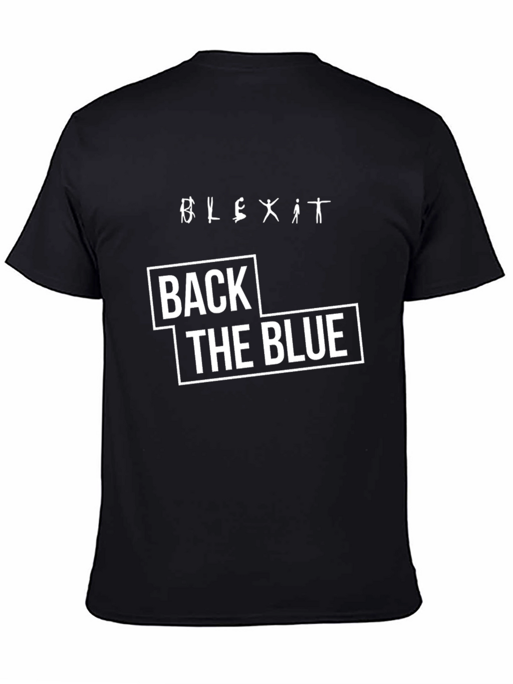 Back the Blue Graphic T-Shirt