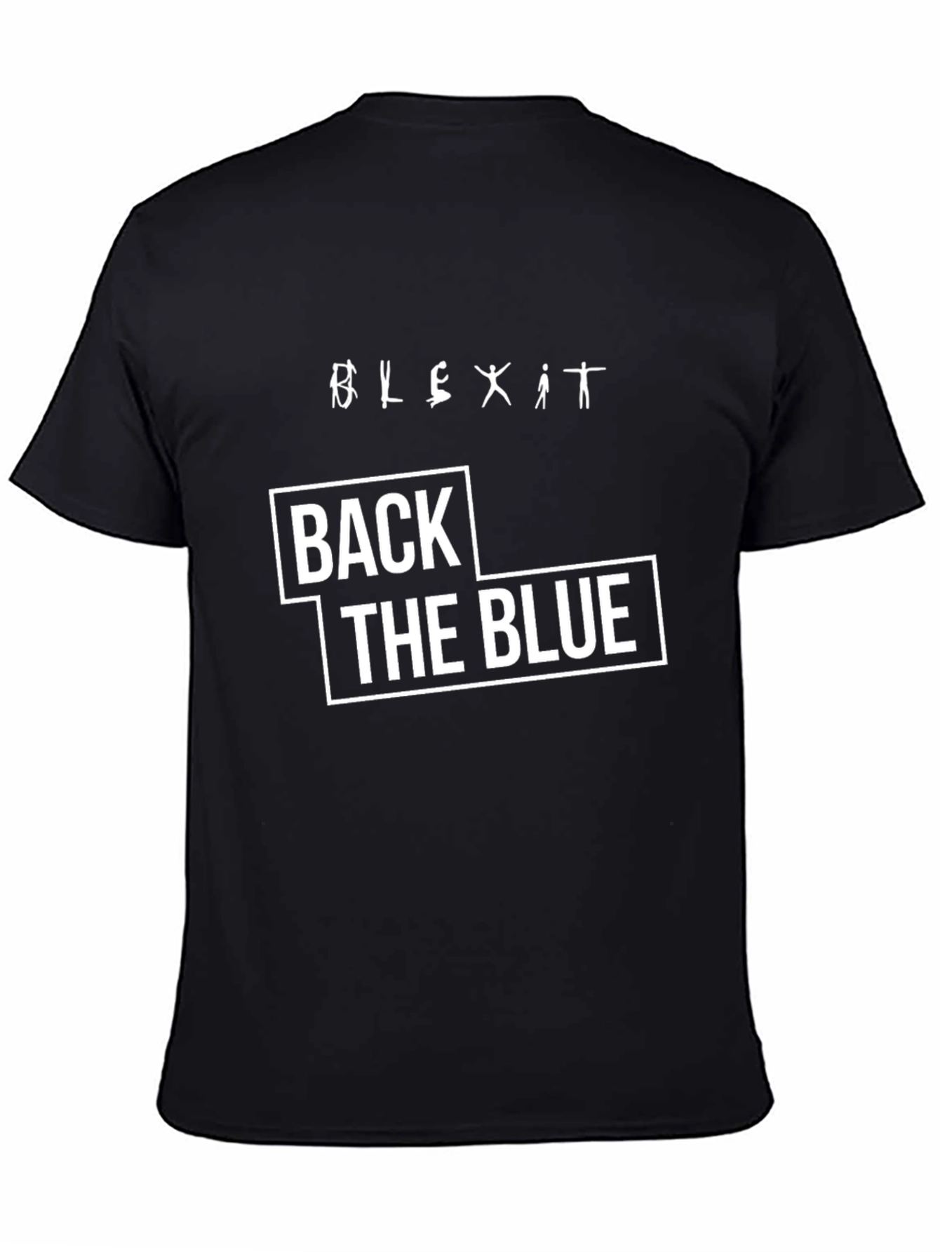 Back the Blue Graphic T-Shirt