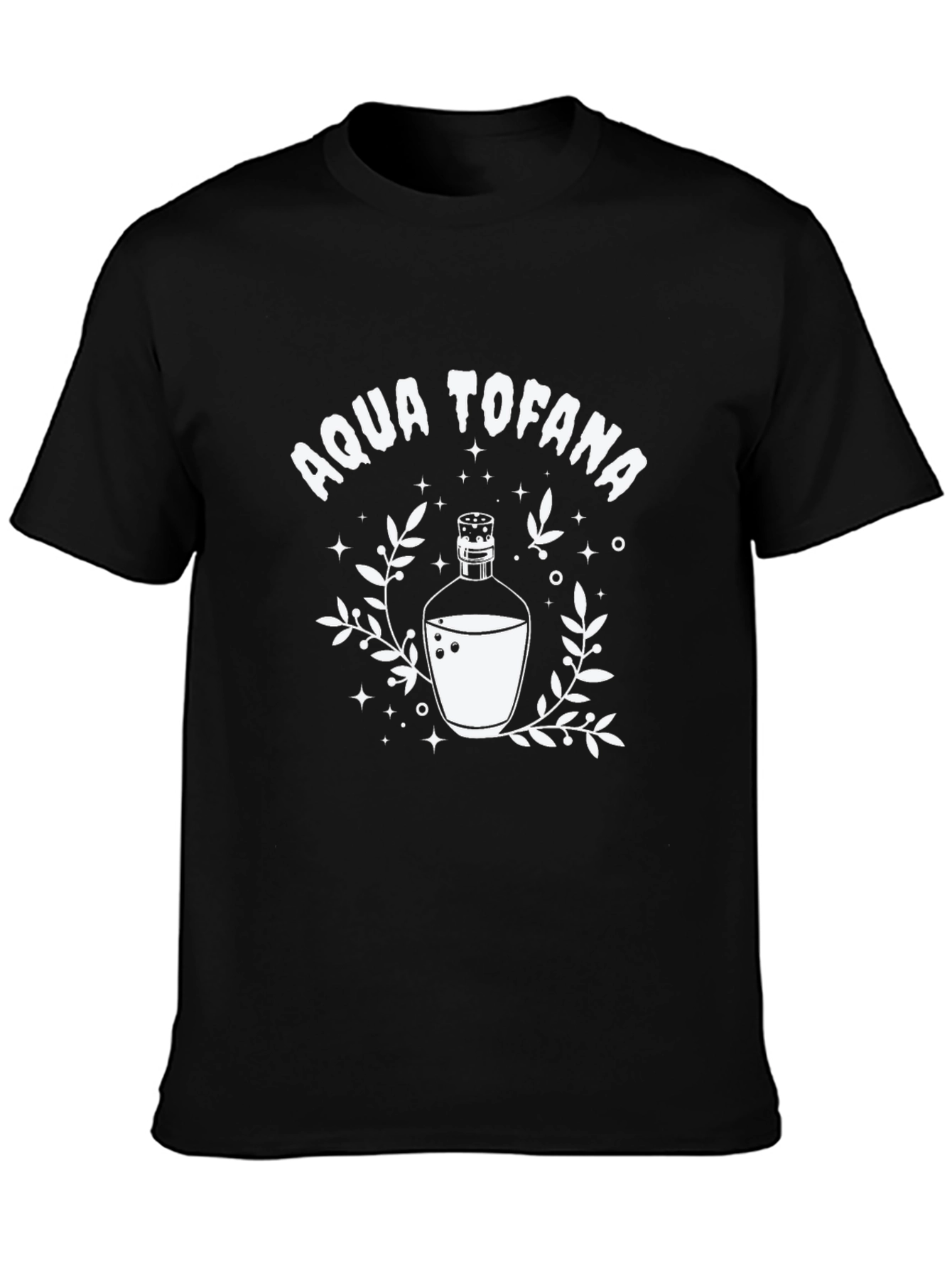 Aqua Tofana Graphic Tee - Poison Bottle T-Shirt