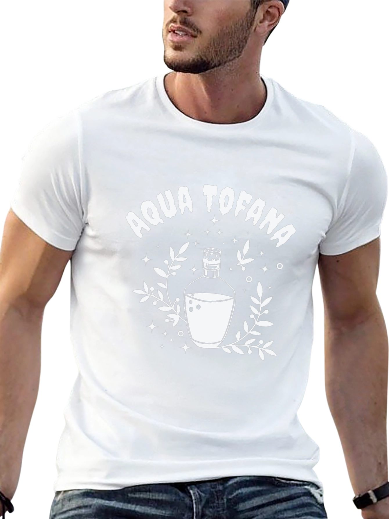 Aqua Tofana Graphic Tee - Poison Bottle T-Shirt