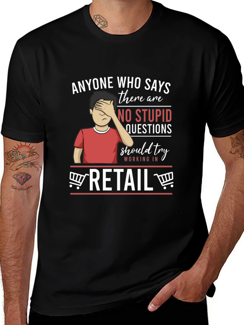 Retail Humor Graphic T-Shirt