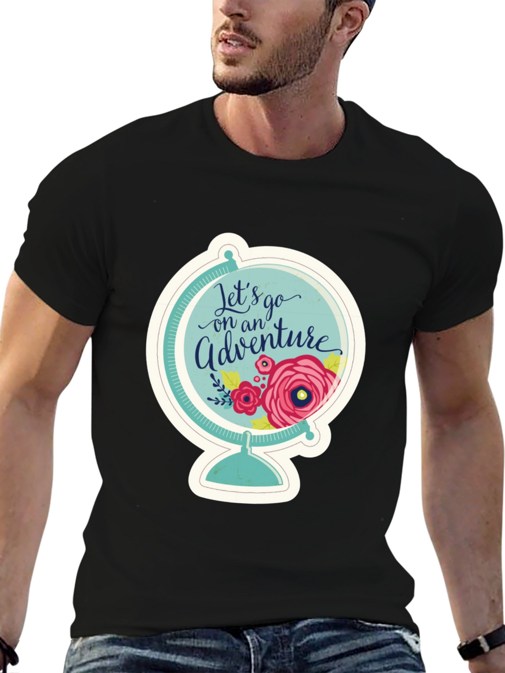 Adventure Awaits Globe Graphic Tee