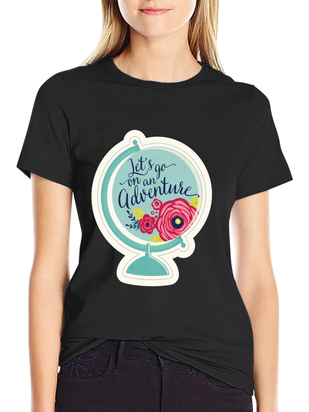 Adventure Awaits Globe Graphic Tee