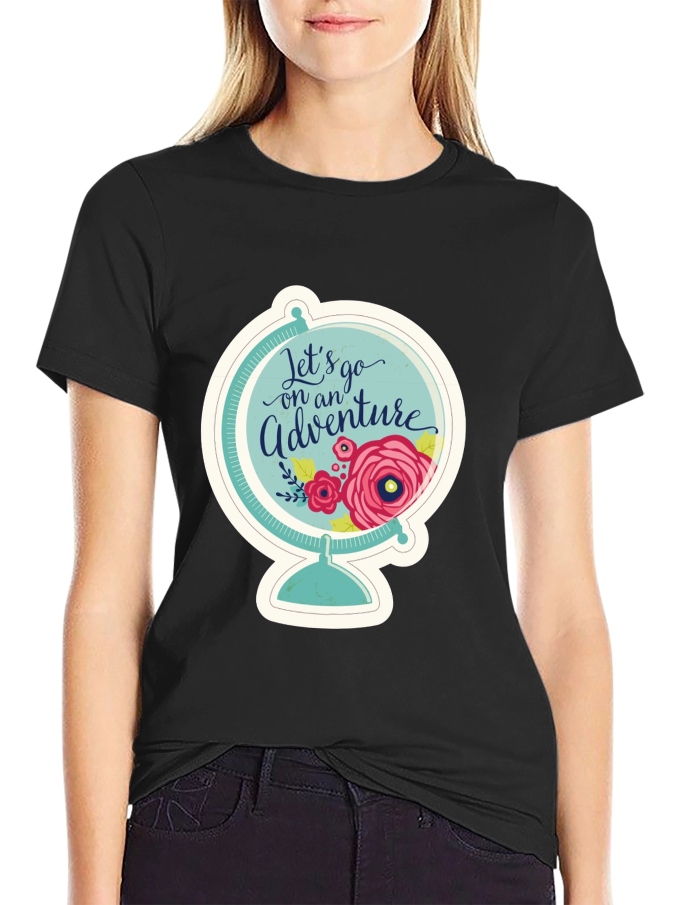 Adventure Awaits Globe Graphic Tee