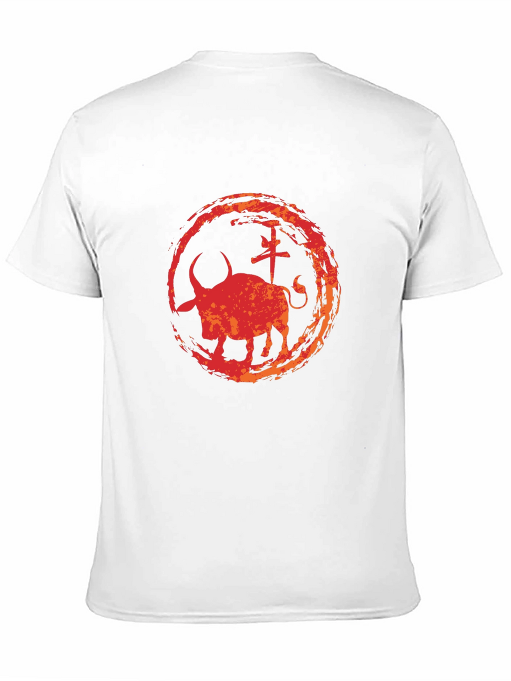 Ox Zodiac Graphic Tee - Black