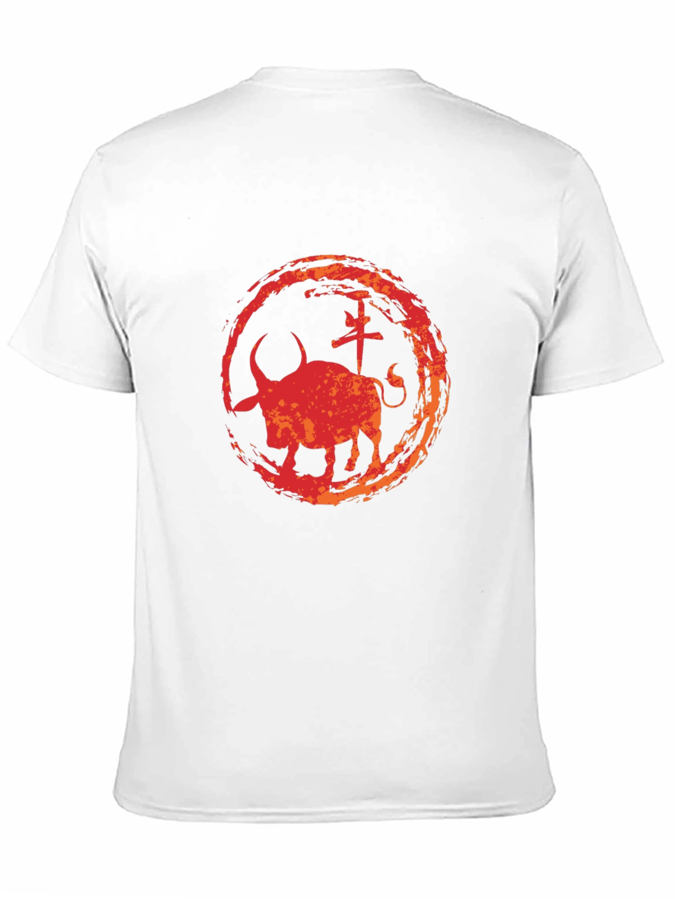 Ox Zodiac Graphic Tee - Black