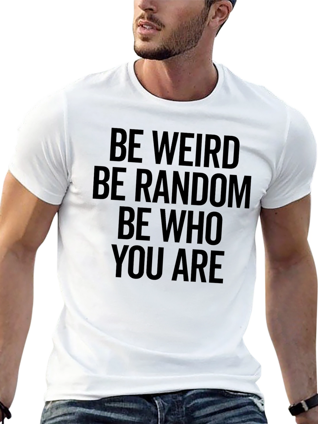 Be Weird Random T-Shirt - Comfort Fit
