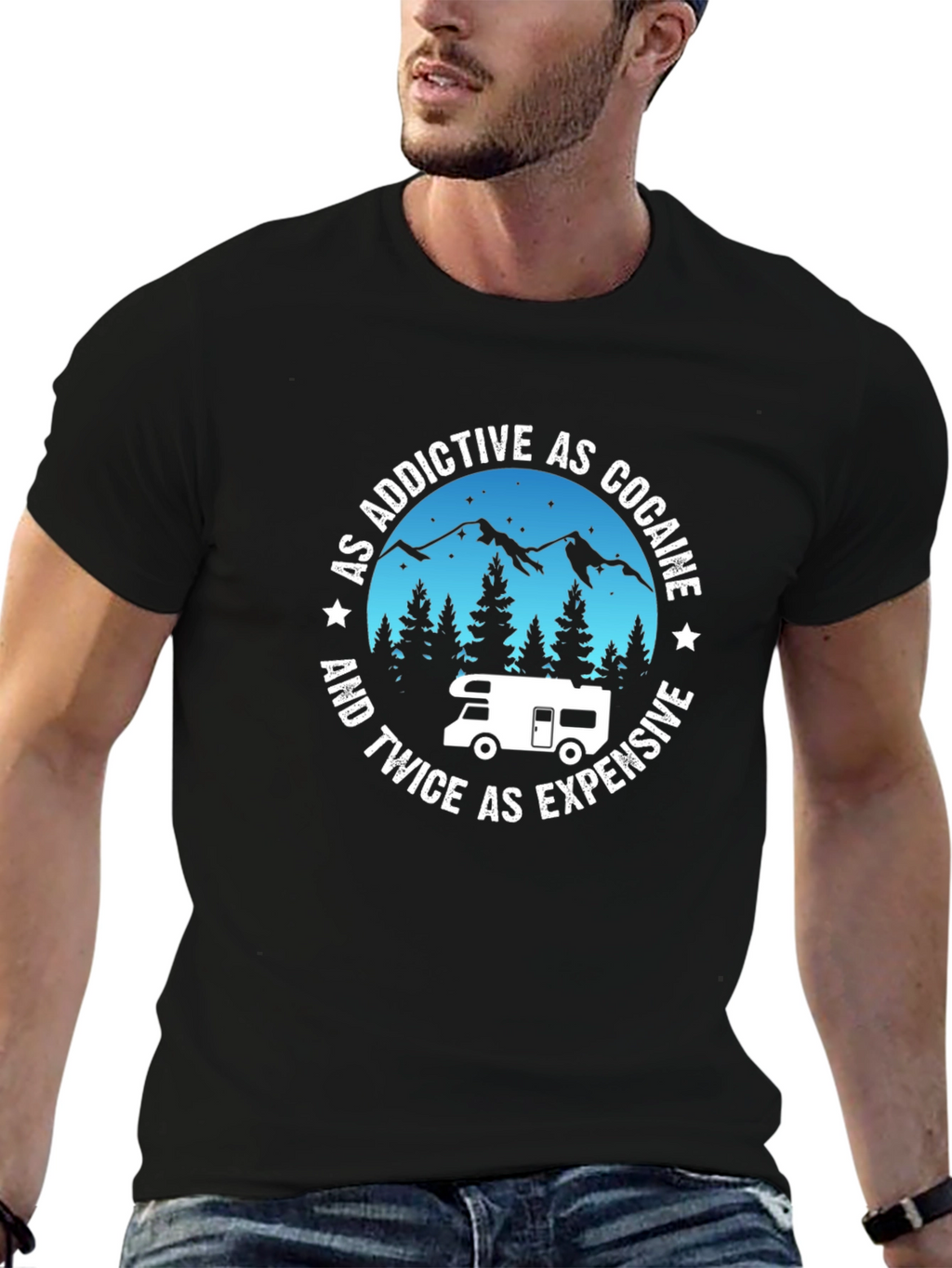 Addictive RV Camping T-Shirt