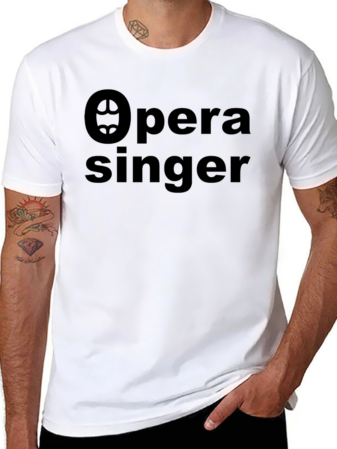 Opera Singer Funny Graphic T-Shirt