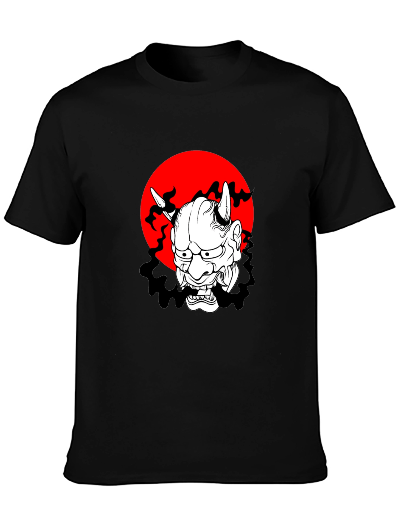 Mens Oni Mask Graphic Tee