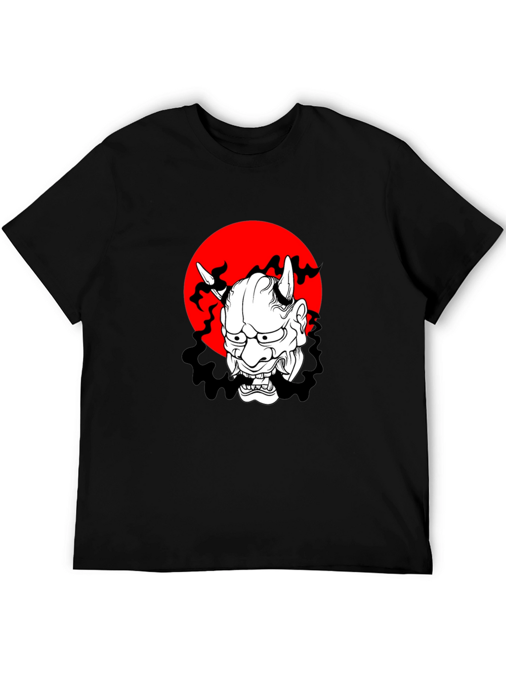 Mens Oni Mask Graphic Tee