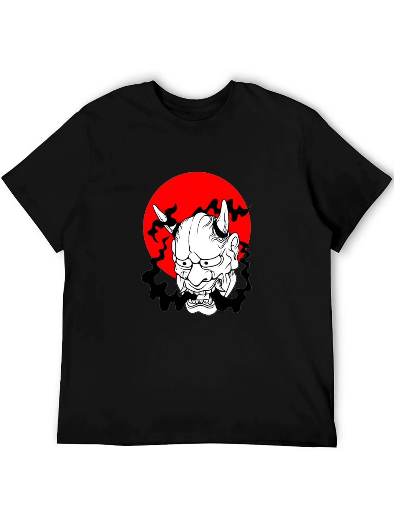 Mens Oni Mask Graphic Tee