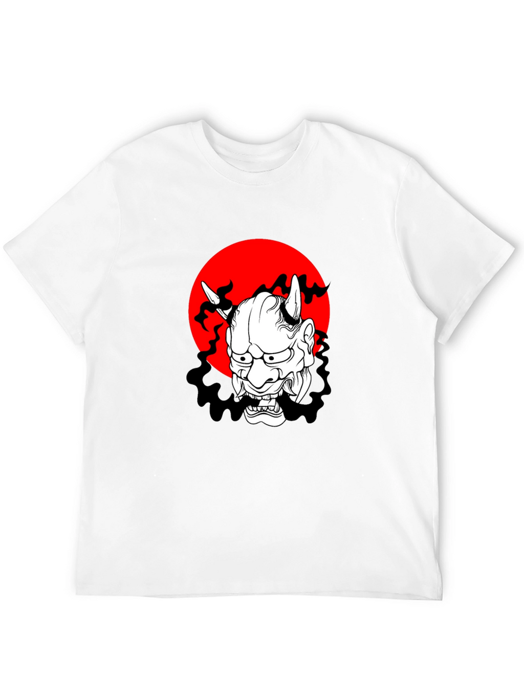 Mens Oni Mask Graphic Tee