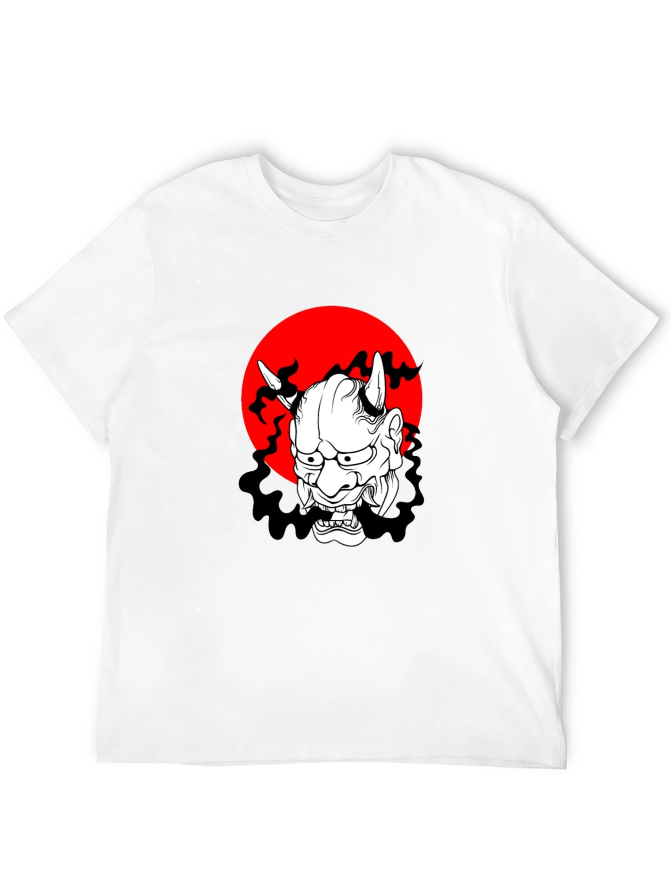 Mens Oni Mask Graphic Tee