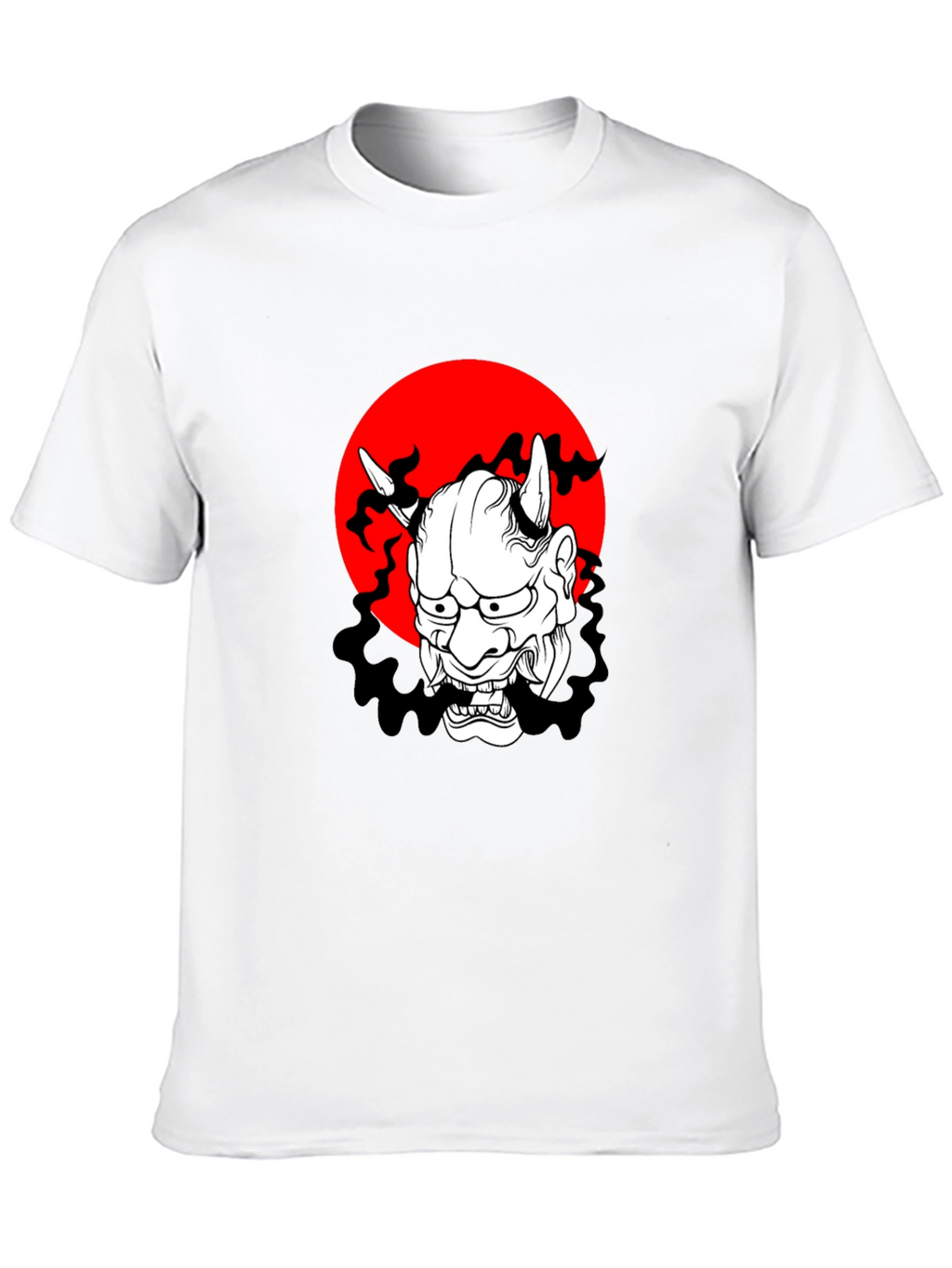 Mens Oni Mask Graphic Tee