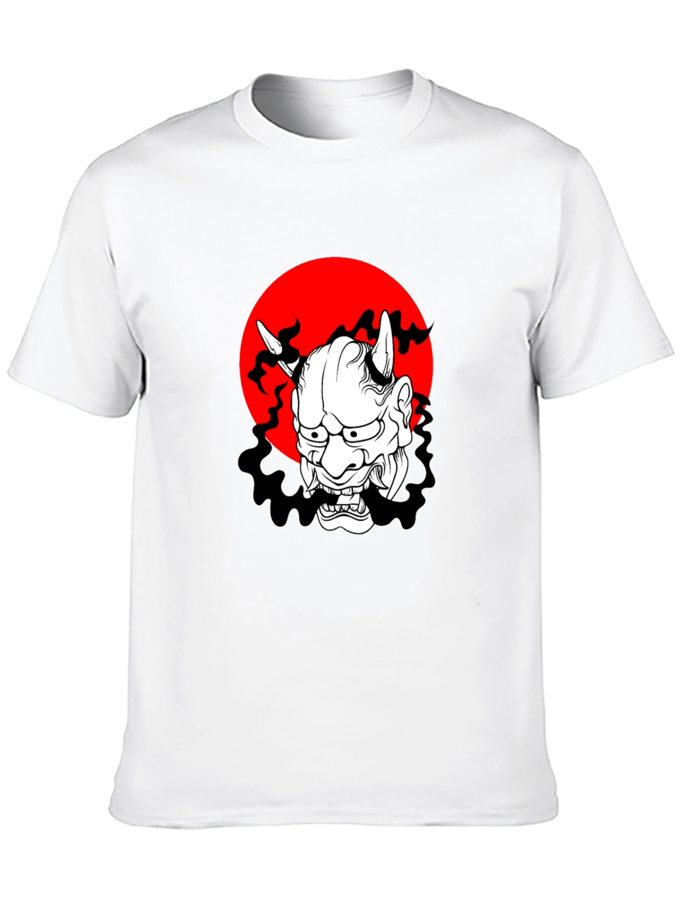 Mens Oni Mask Graphic Tee