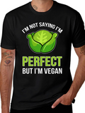 Vegan Cabbage T-Shirt - Perfect & Proud