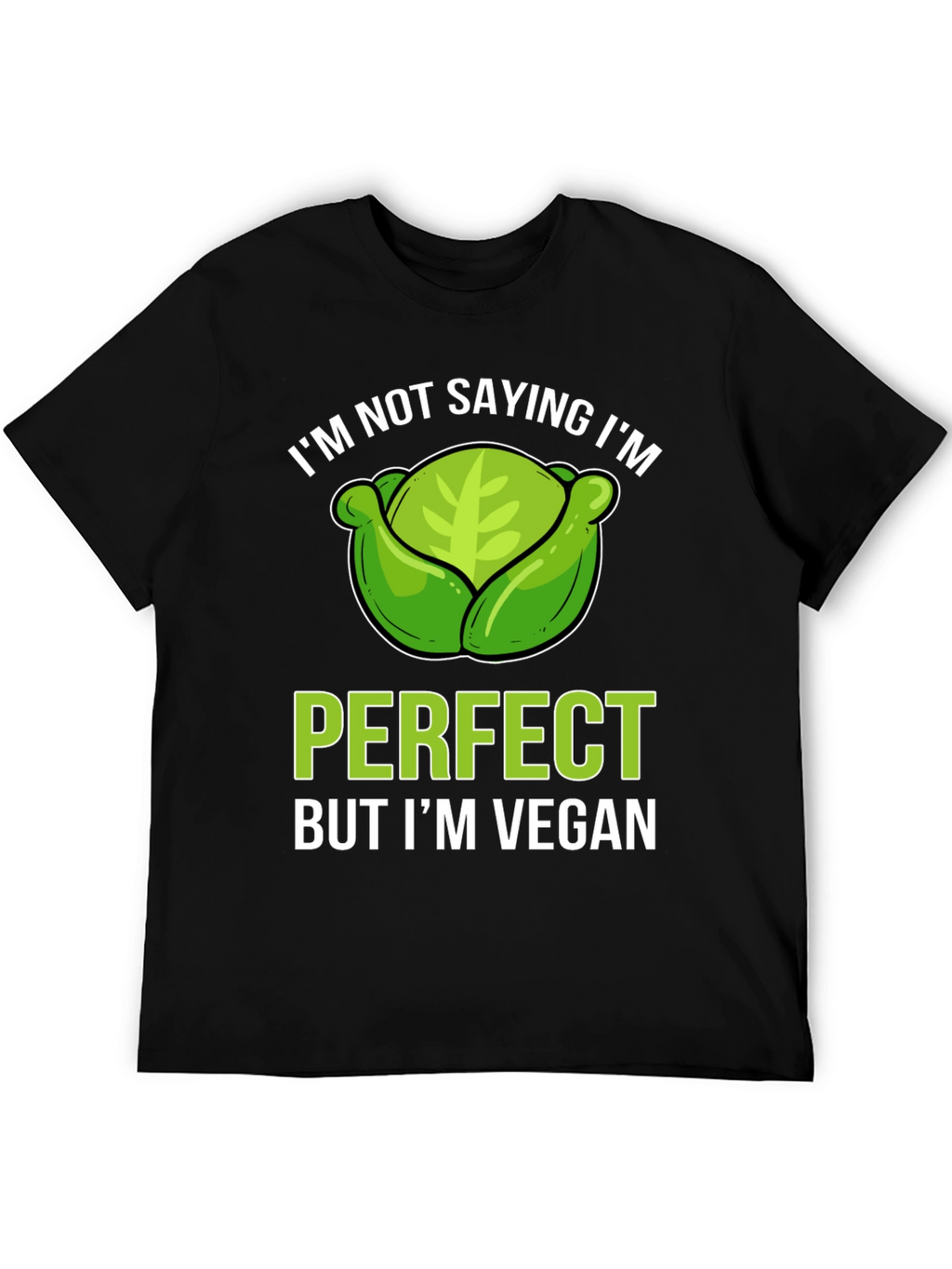 Vegan Cabbage T-Shirt - Perfect & Proud