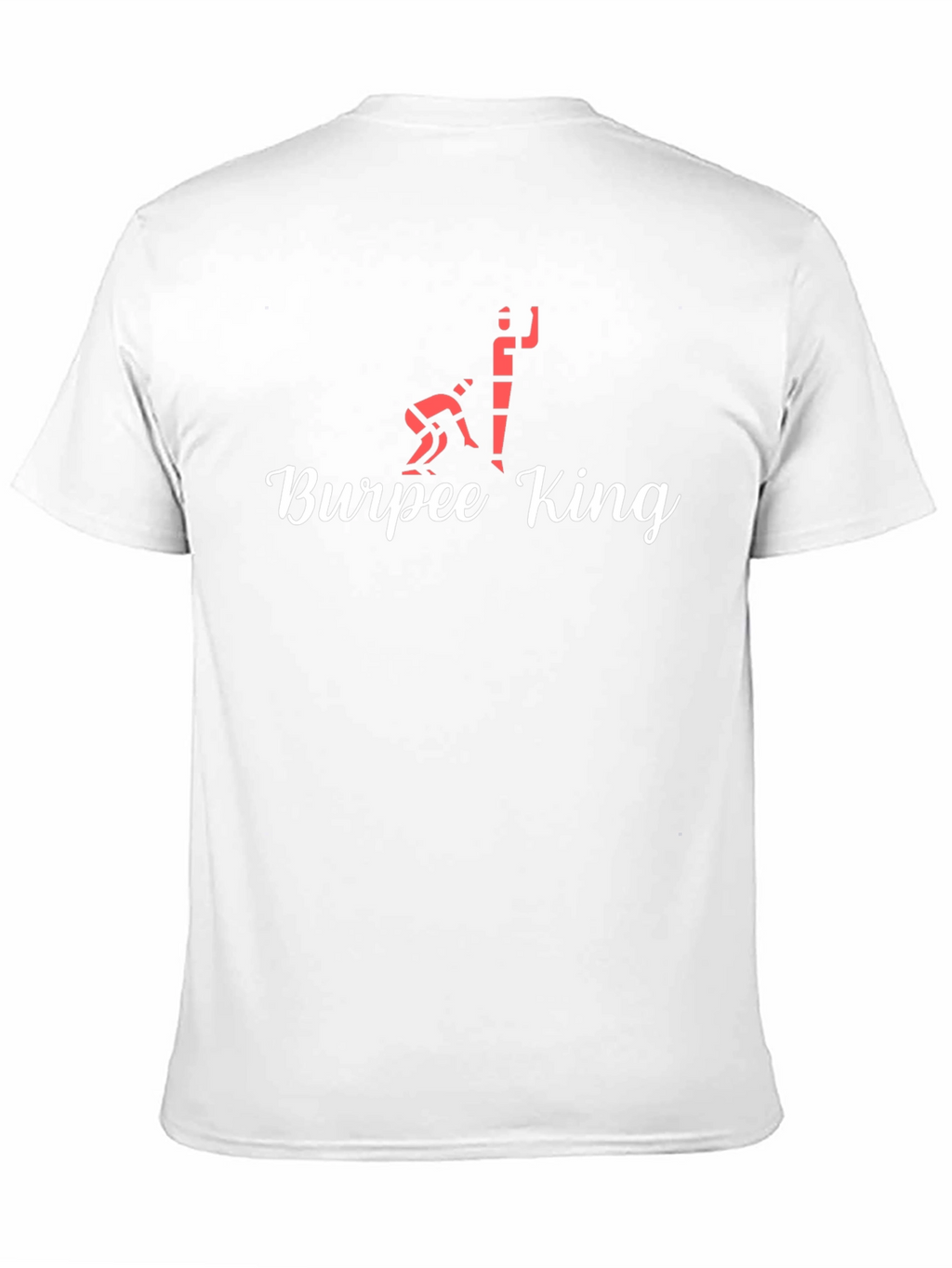 Burpee King Black T-Shirt - Fitness Workout Tee